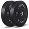 CORTEX 25kg Black Series V2 50mm Rubber Olympic Bumper Plate Pair