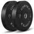 CORTEX 25kg Black Series V2 50mm Rubber Olympic Bumper Plate Pair