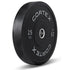 CORTEX 25kg Black Series V2 50mm Rubber Olympic Bumper Plate Pair