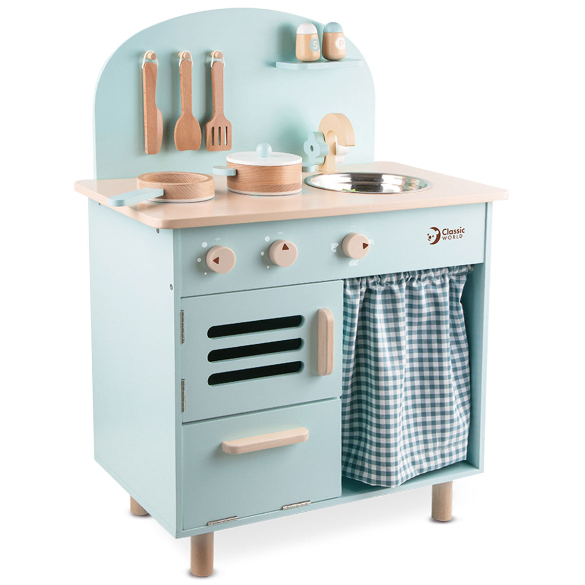 Blue Retro Kitchen