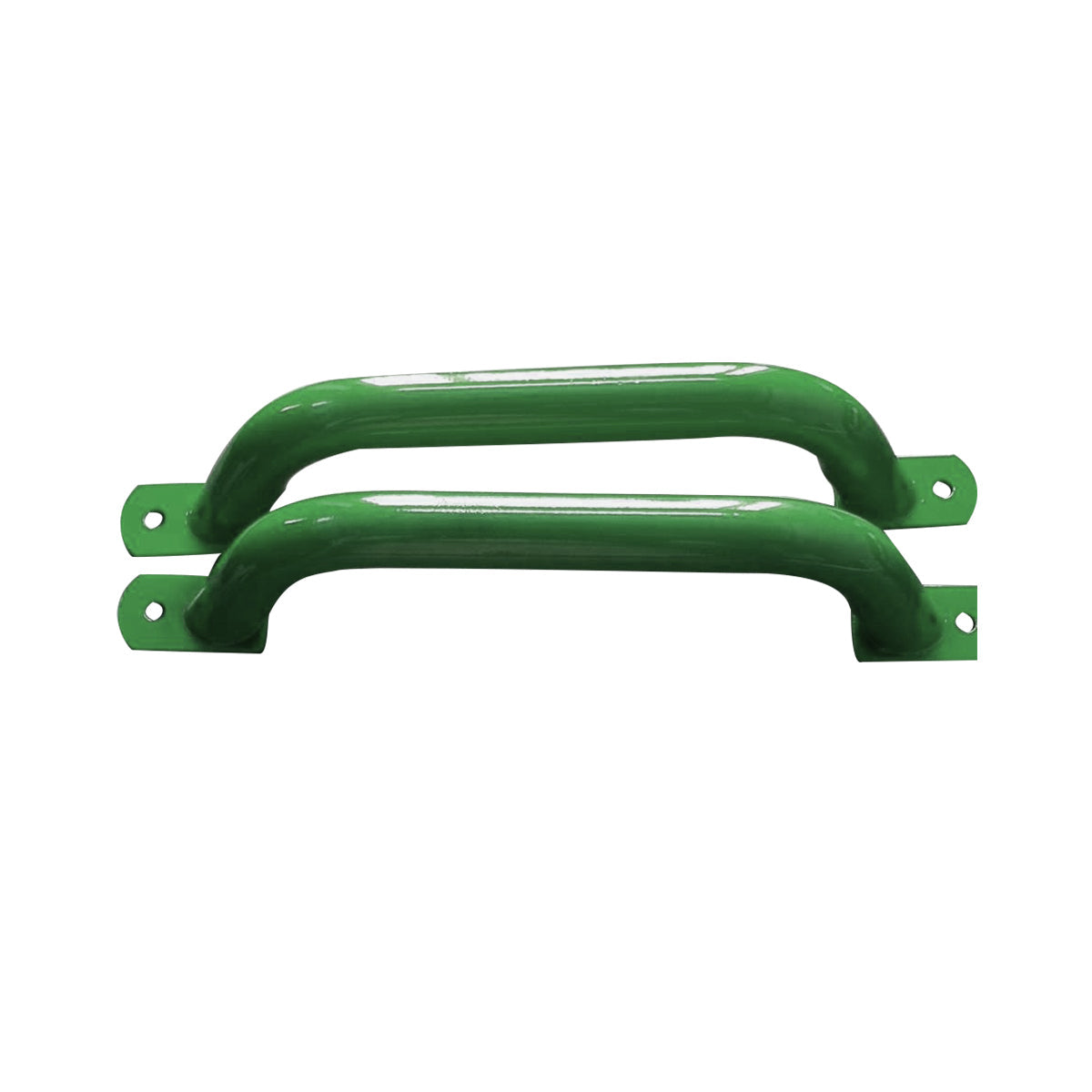 Metal Handle Pair 330mm - Green