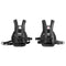 Lifespan Fitness 2-in-1 Spin Bike Pedals SPD Compatible