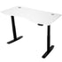 ErgoDesk AUTO Series Automatic Standing Desk 150cm in White & Black