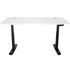 ErgoDesk AUTO Series Automatic Standing Desk 150cm in White & Black