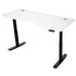 ErgoDesk Automatic Standing Desk 1500mm White + Cable Management Tray