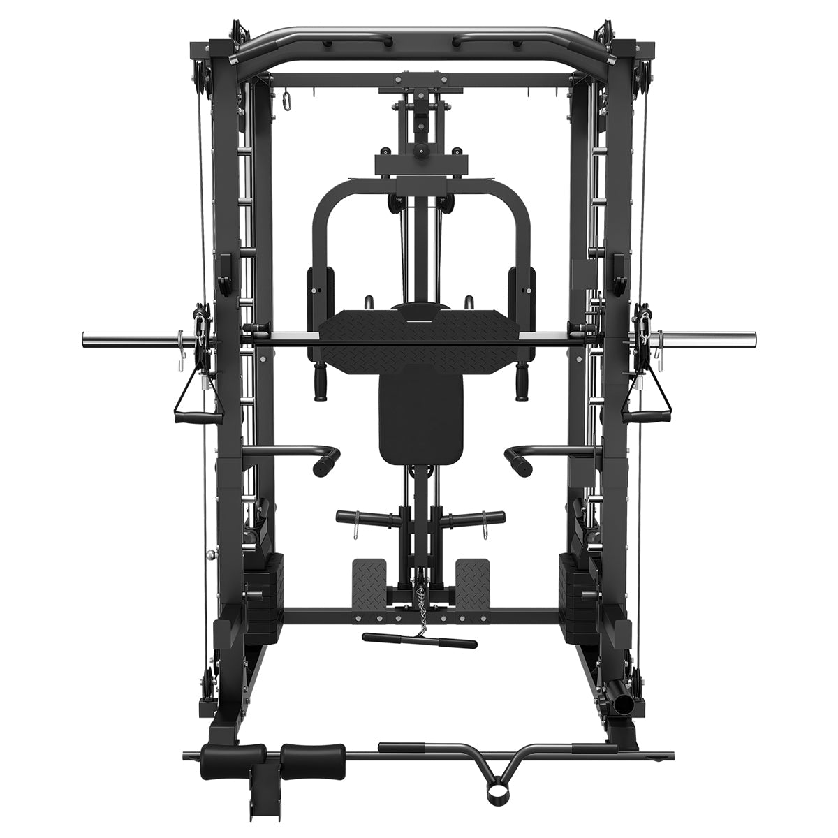 LSG GRK200 10-in-1 Home Gym Station, Power Rack, Smith Machine and Cable Crossover