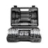 LSG 2-in-1 Dumbbell Barbell Set with Case 30kg