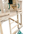 Kingston Cubby House Swing Set with 2.2m Green Slide