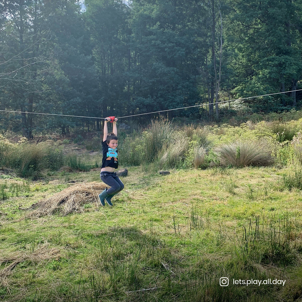 Woomera Flying Fox + Red Monkey Swing