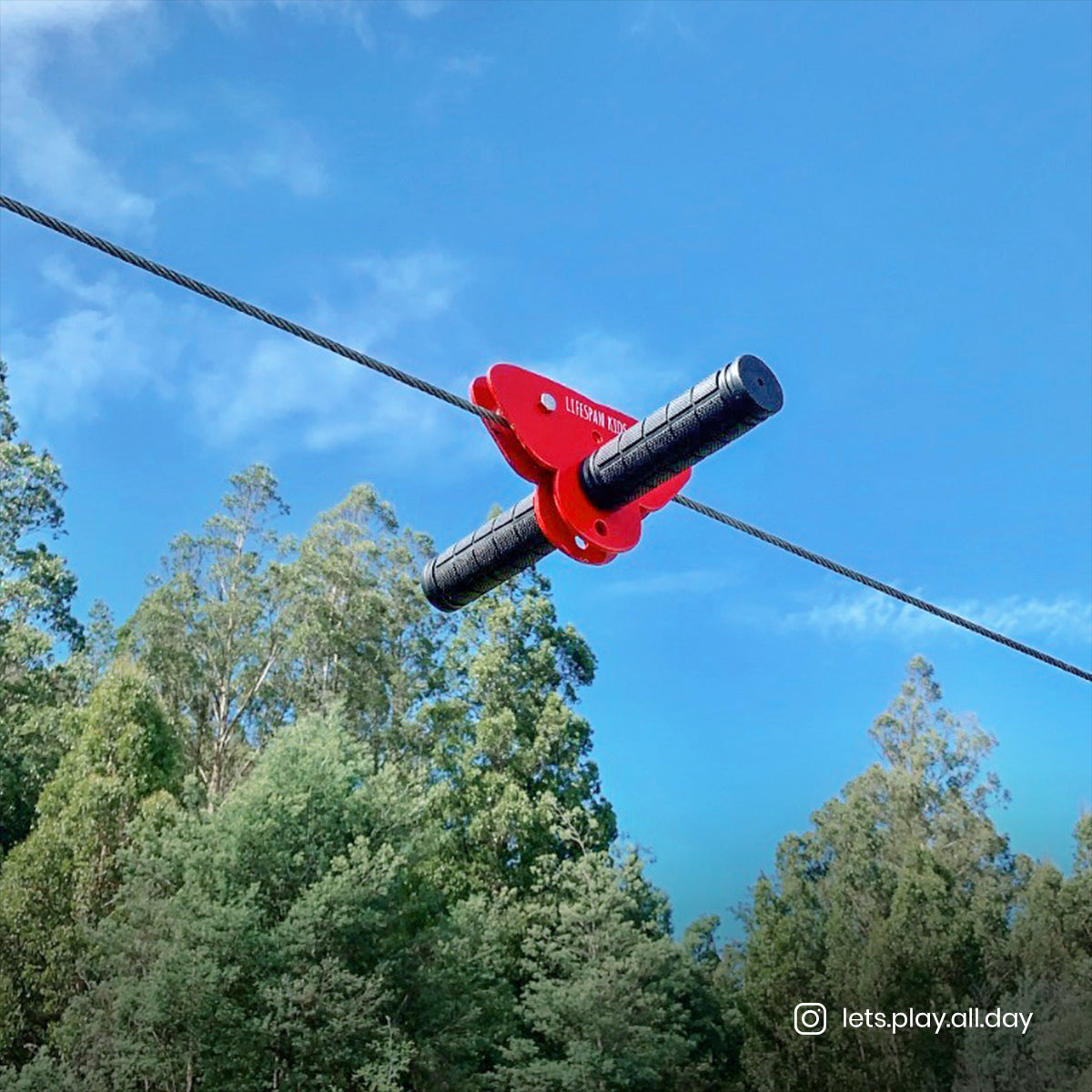 Woomera Flying Fox + Red Monkey Swing