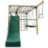 Orangutan Climbing Cube Jungle Gym Play Centre + Green Slide