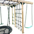 Orangutan Climbing Cube Jungle Gym Play Centre + Green Slide