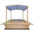 Playfort Sandpit with Canopy