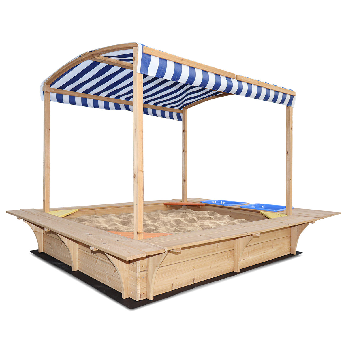 Playfort Sandpit with Canopy