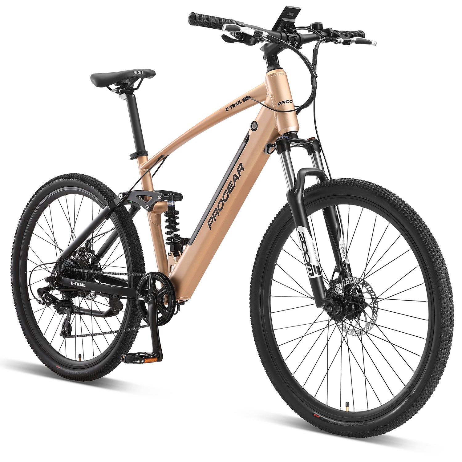 Progear Bikes E-Trail Dual Suspension E-Bike 27.5*18