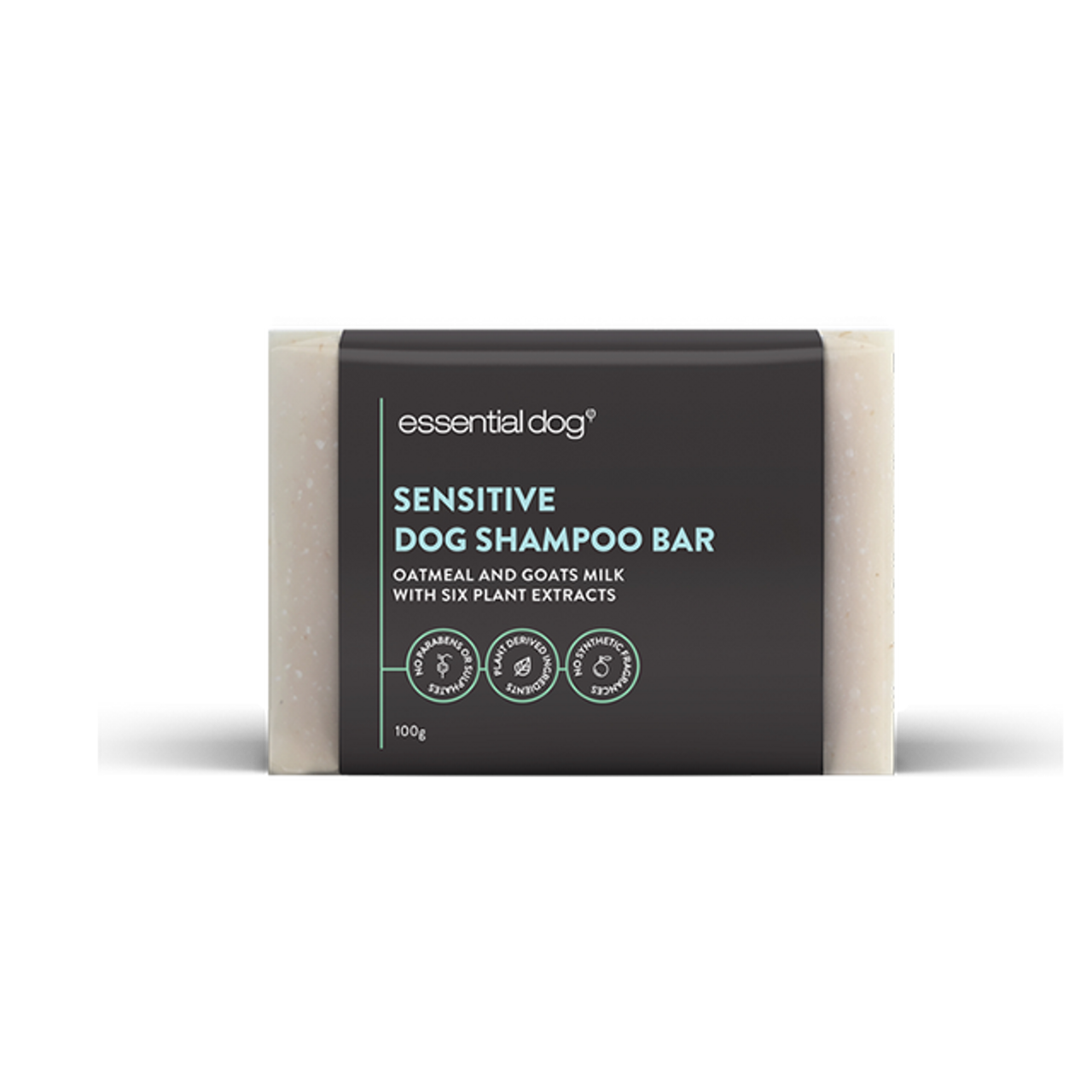 Essential Dog Sensitive Shampoo Bar Oatmeal & Goatsmilk