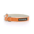 Natural Hemp & Cotton Dog Collar Orange Burst