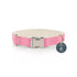 Natural Hemp & Cotton Dog Collar Pretty Pink EXTRA SMALL