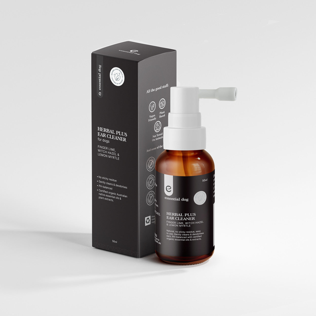 Herbal Plus Dog Ear Cleaner Witch Hazel, Aloe & Lemon Myrtle
