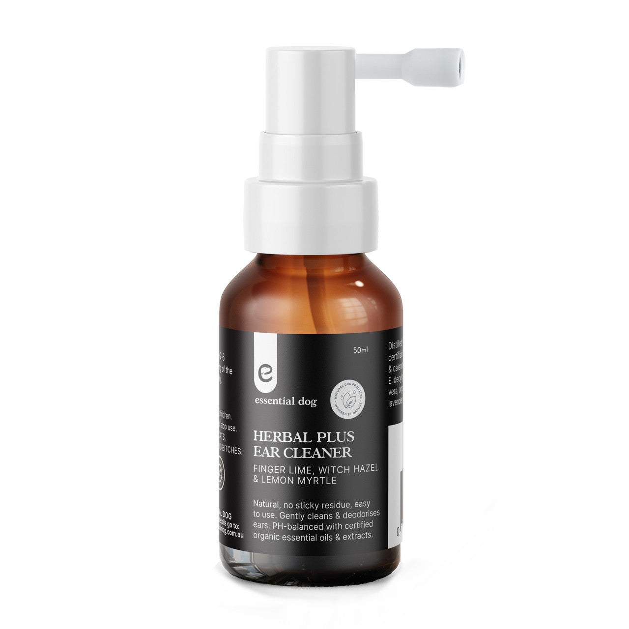 Herbal Plus Dog Ear Cleaner Witch Hazel, Aloe & Lemon Myrtle