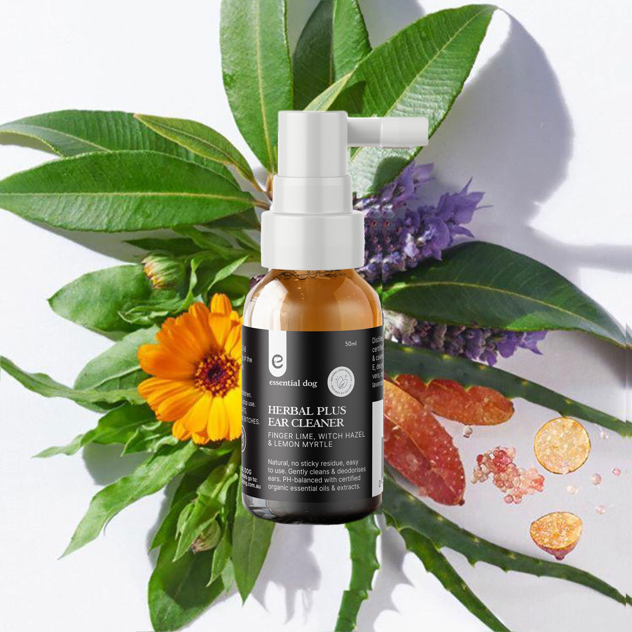 Herbal Plus Dog Ear Cleaner Witch Hazel, Aloe & Lemon Myrtle