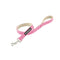 Natural Hemp & Cotton Dog Lead Leash (Pretty Pink)