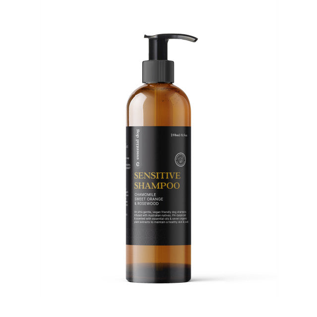 Natural Sensitive Dog Shampoo Chamomile, Sweet Orange & Rosewood