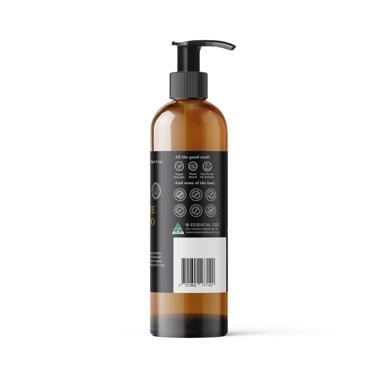 Natural Sensitive Dog Shampoo Chamomile, Sweet Orange & Rosewood