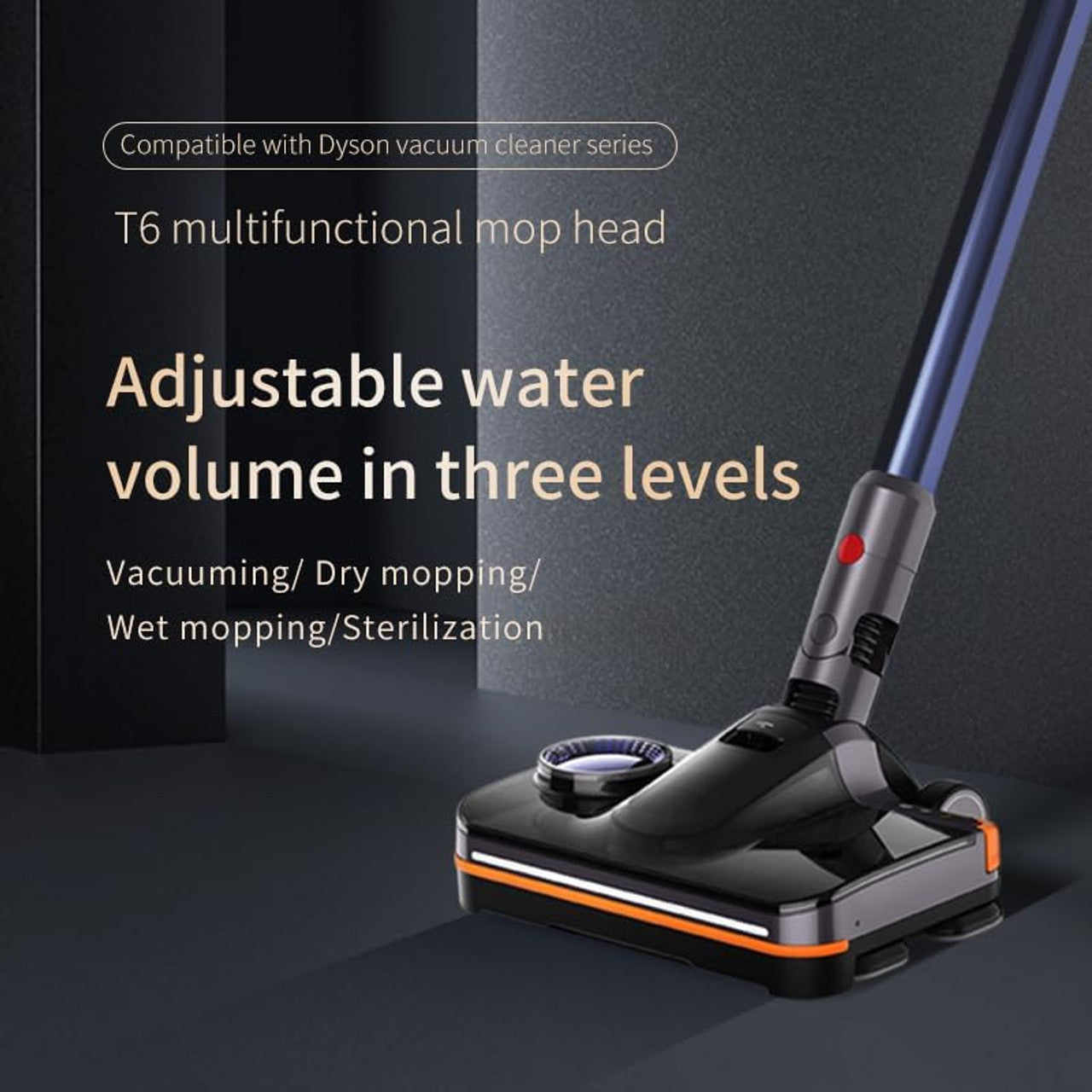 Hygieia T6 Wet Dry Mop Head -  For Dyson V7, V8, V10, V11, V15 & GEN5 Models