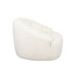 Arm Chair Beige Fabric 360 Degree Swivel
