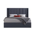 Prado 4pc Fabric Gas Lift Queen Bedroom Suite