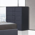 Prado 4pc Fabric Gas Lift Queen Bedroom Suite