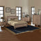 5 Pieces Bedroom Suite Queen Size Silver Brush in Acacia Wood Construction Bed, Bedside Table, Tallboy & Dresser