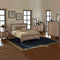 5 Pieces Bedroom Suite Queen Size Silver Brush in Acacia Wood Construction Bed, Bedside Table, Tallboy & Dresser