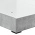 Queen Bed Frame Fabric Upholstery MDF in Cement Colour