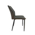 Dining Set Sintered Stone Table Faux Leather chairs