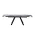 Sintered Stone Top Sturdy Feet Powder Coating Dining Table