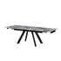 Sintered Stone Top Sturdy Feet Powder Coating Dining Table