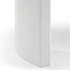 Dining Table Sintered Stone Top MDF Table Base High Glossy White
