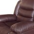 Fantasy Single Seater Recliner Chair Brown PU Faux Leather Lounge Armchair Sofa