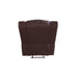 Fantasy Single Seater Recliner Chair Brown PU Faux Leather Lounge Armchair Sofa