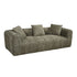 Multiple Seater Frameless Compressed Fabric 3 Seater Sofa