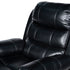 Chelsea 3R+1R+1R Seater Finest Leatherette Recliner Feature Console LED Light Ultra Cushioned