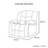 Chelsea 3R+1R+1R Seater Finest Leatherette Recliner Feature Console LED Light Ultra Cushioned