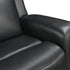 3-1-1 Seater Electric Leather/PVC Black Recliner Set