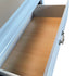 Tallboy with 5 Storage Drawers in Solid Wooden Metal Handles Grey Colour