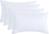 Luxury Plush Down Microfibre Medium Firm Pillows - 4 Pack