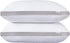 Bamboo Cooling Pillows Twin Pack - Luxury Plush Down-Like Microfibre Pillows for Bedding - Ultra Soft, Comfy & Breathable Standard Pillows