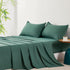Bamboo Microfibre Sheet Set - Green - Queen