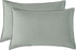 Vintage Washed Microfibre Sheet Set (Sage, Queen)